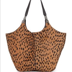 Elizabeth and James Leopard Calf Hair Bag Rare Find